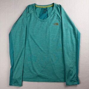 The North Face FlashDry Long Sleeve Top Green Medium